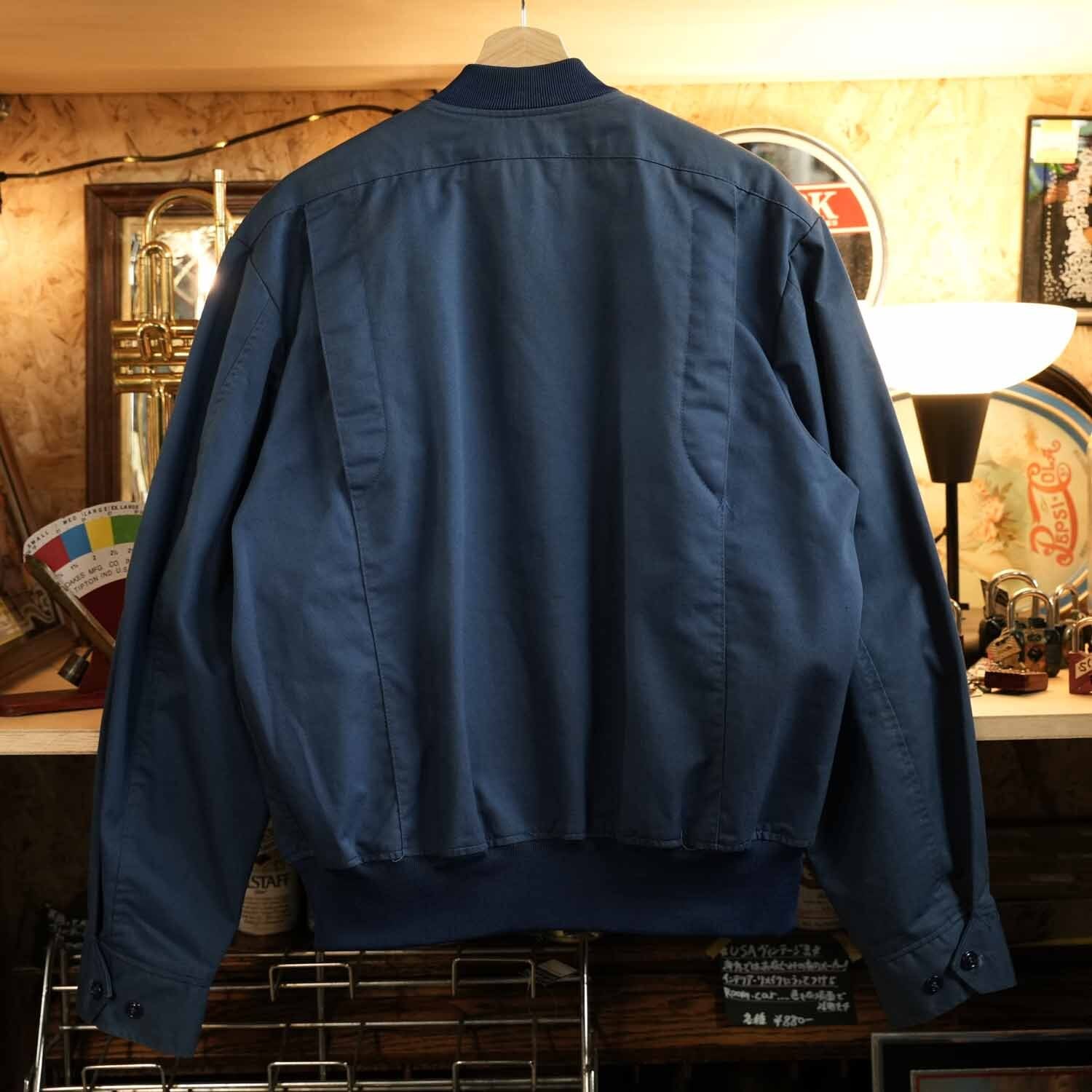 【ヴィンテージ】80s 90s ワークジャケット YKKジップ　USA製 RIVERSIDE リバーサイド ワークブルゾン ジャケット 80s〜90s アメリカ