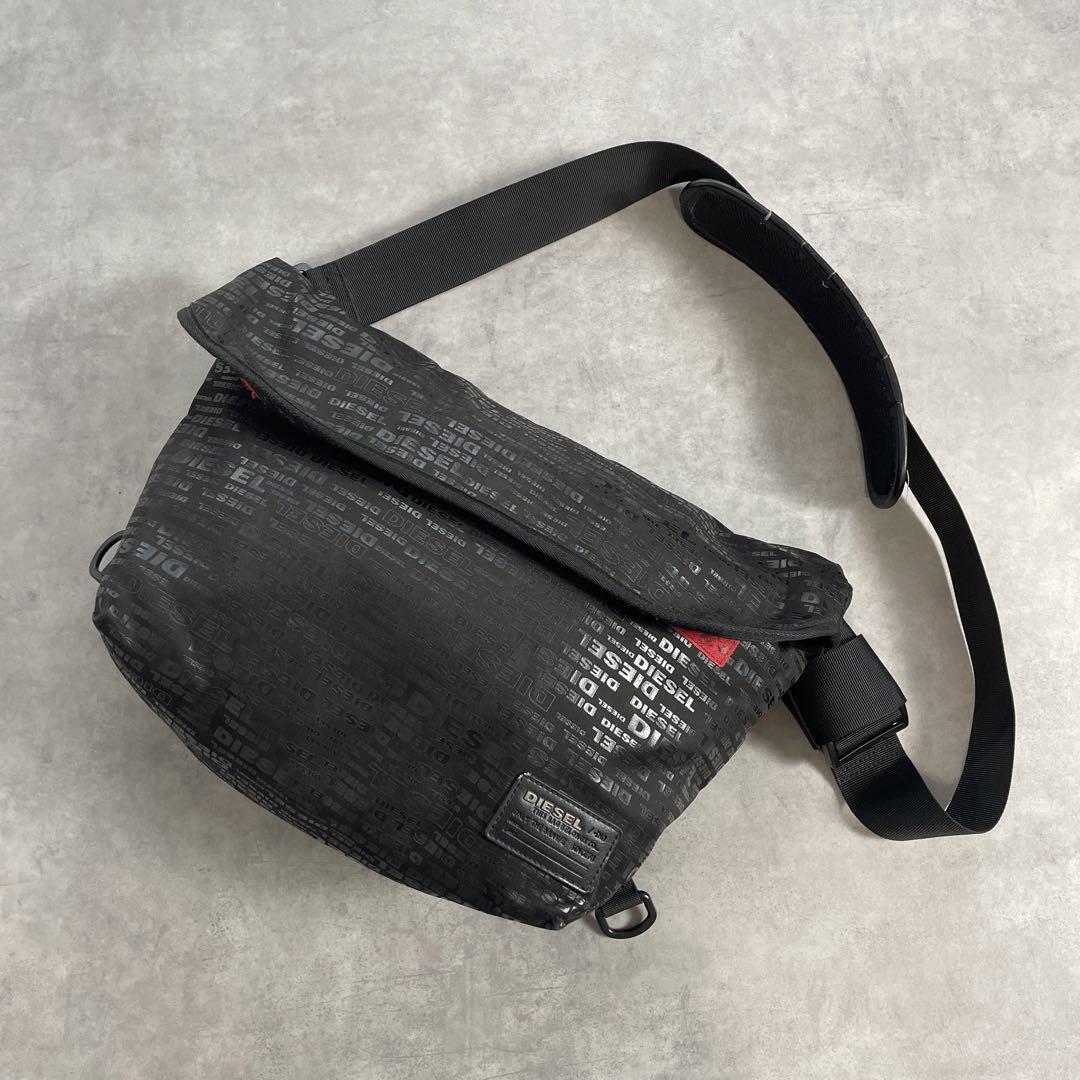 00s DIESEL メッセンジャーバッグ ワンショルダー アーカイブ Y2K②