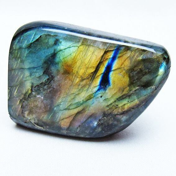 ラブラドライト 原石 一点物 181-4350