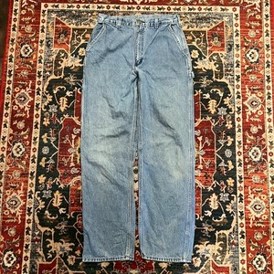 70s Oshkosh ペインターパンツ デニムパンツ ヴィンテージ W74cm S ワークパンツ カーゴパンツ ジーンズ ジーパン オシュコシュ 80s