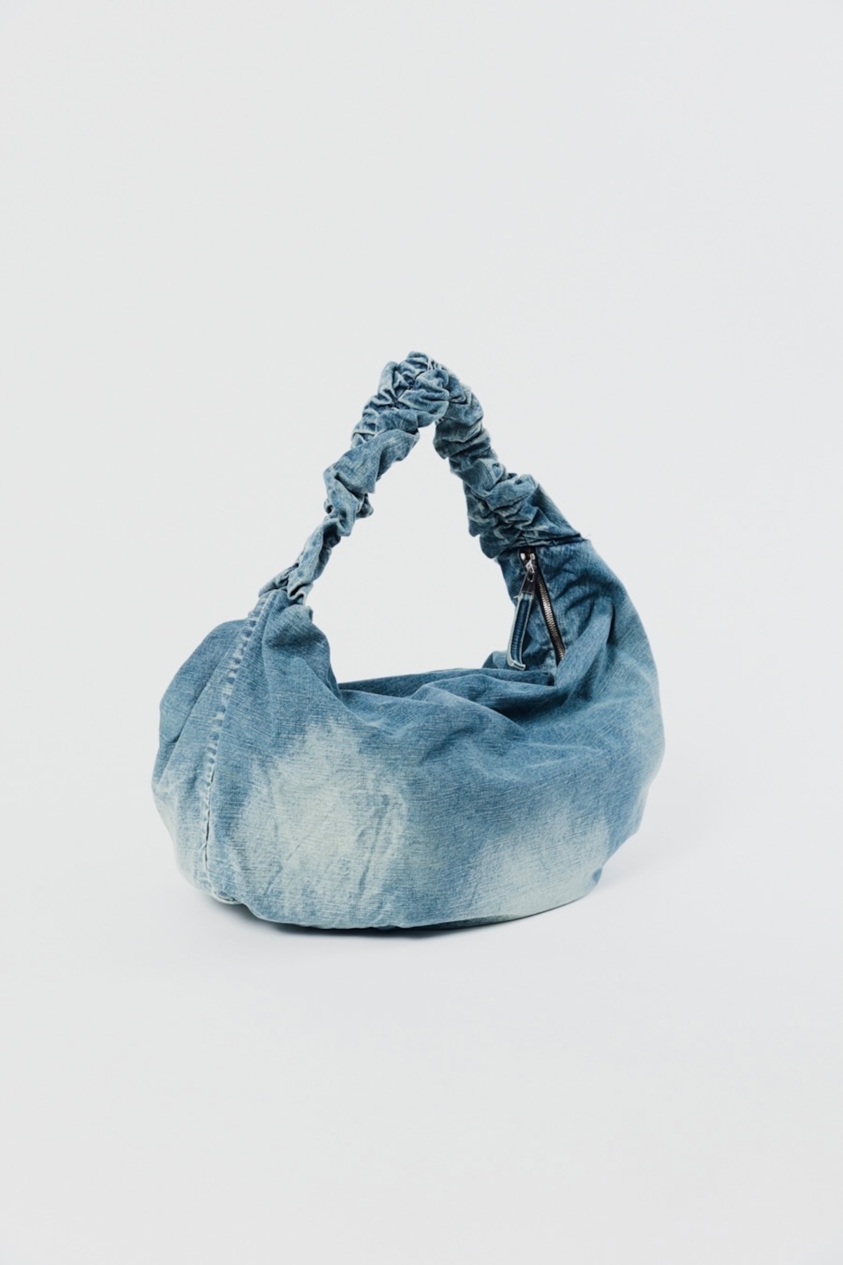 WASHED DENIM OFFICE BAG | OUAT