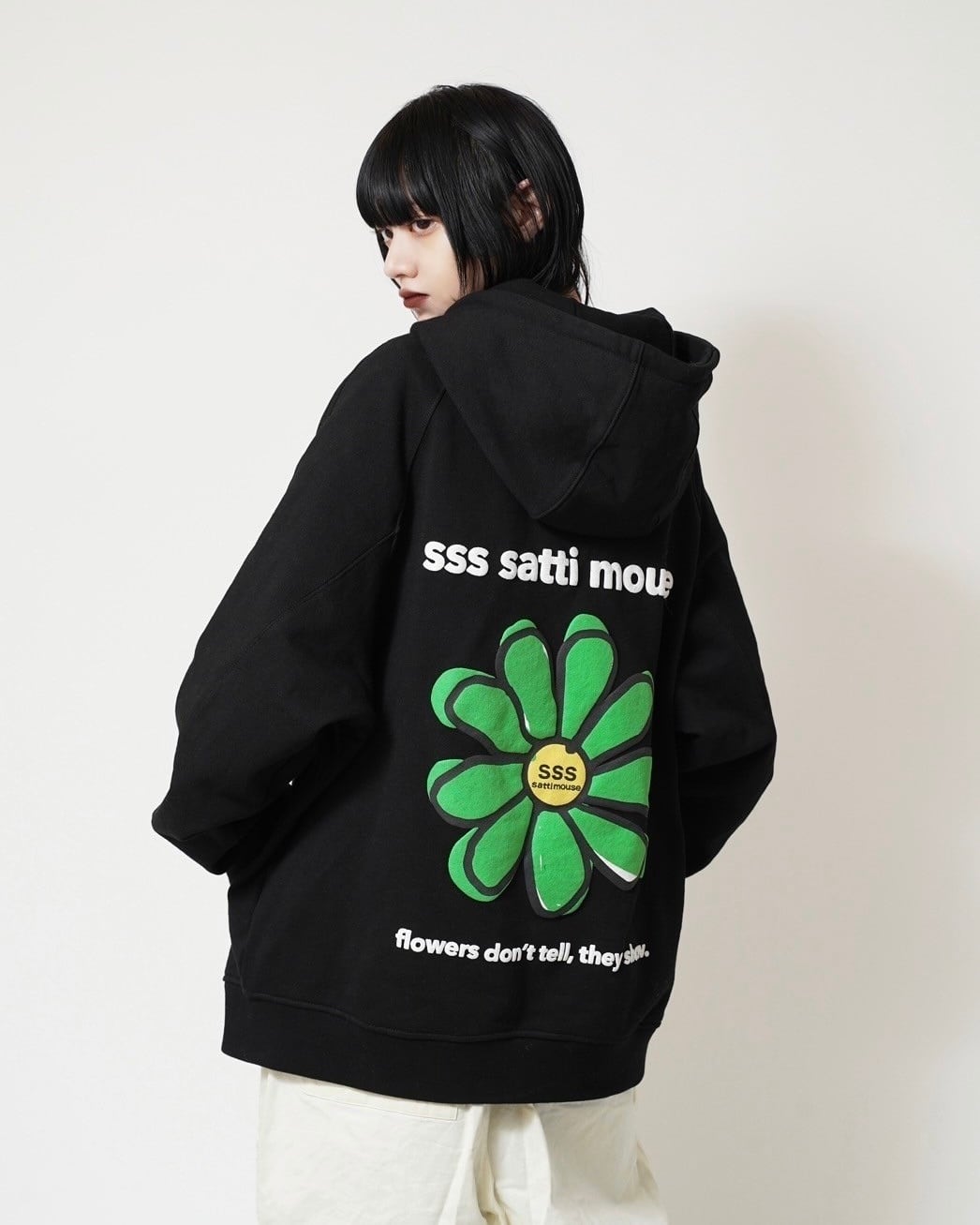 Flower zip parker | ssssattimous Flower zip parker | ssssattimous