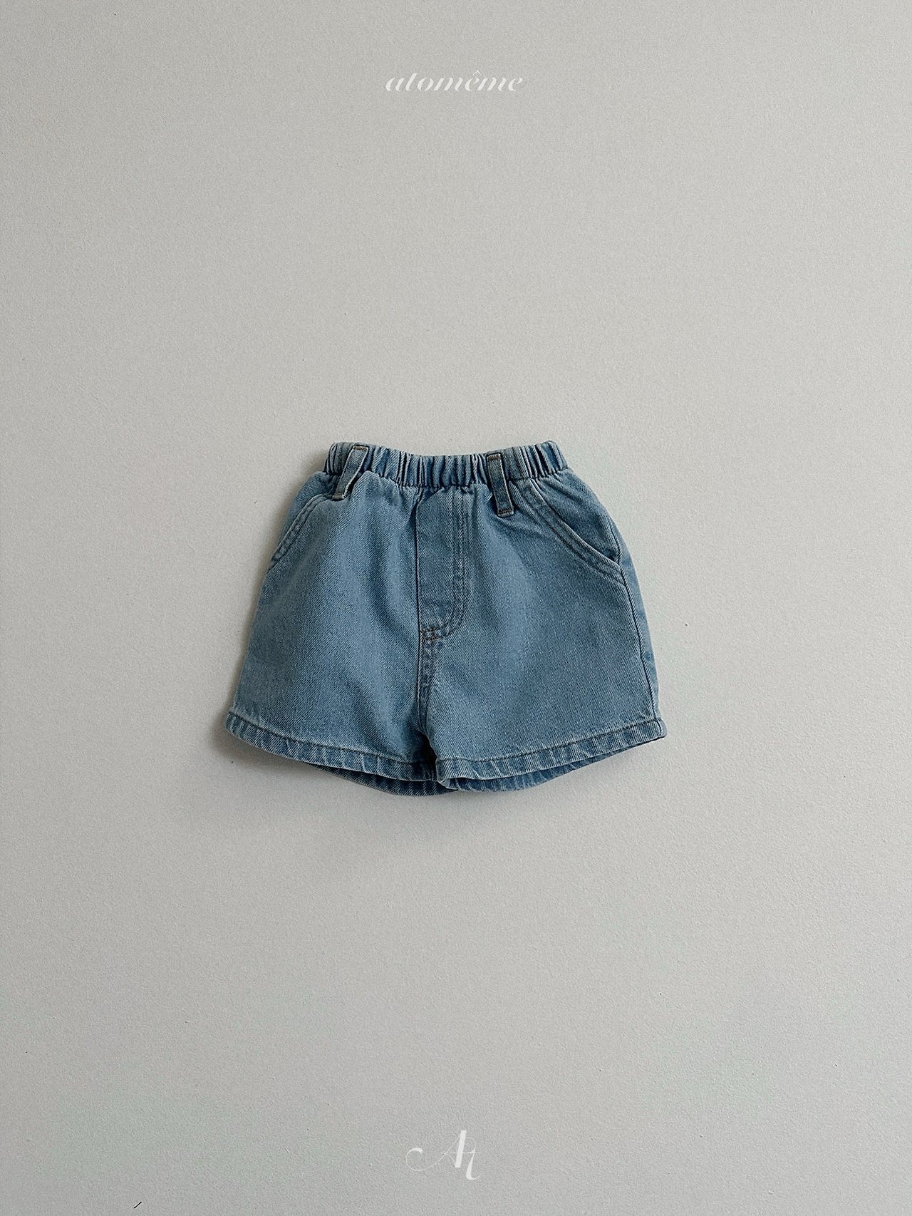 [atomeme] Lucy Denim Shorts / [아토메메] 루시데님숏팬츠