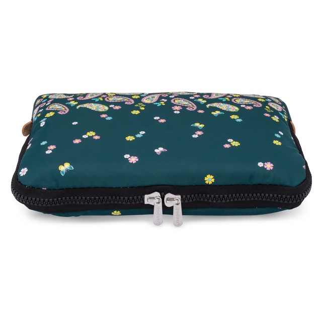 Yumbox ポーチ - 保冷お弁当バッグ- ハンドルなし - ペイズリー柄 - Woodland Paisley