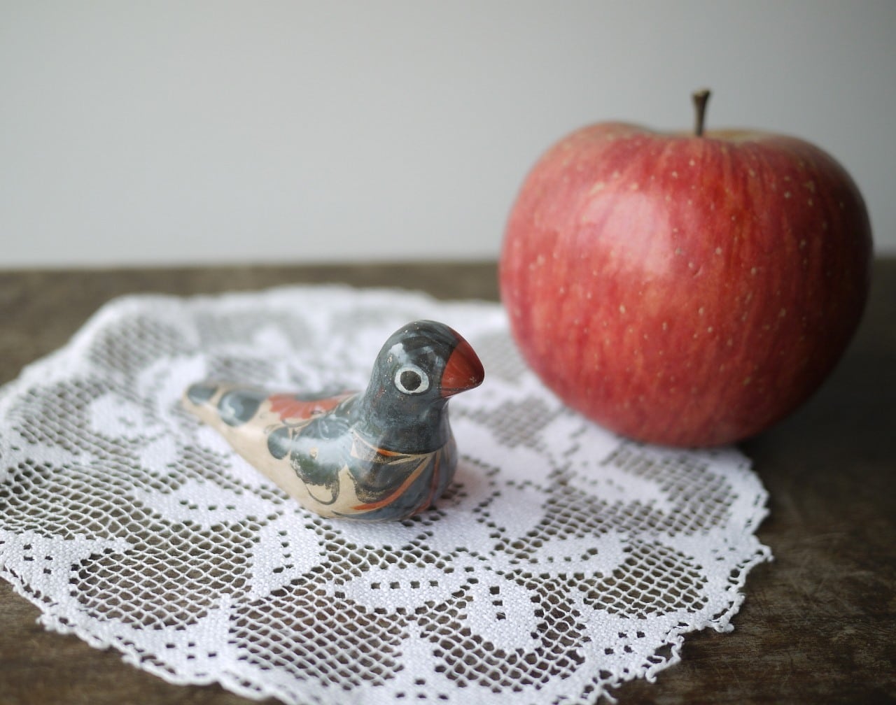 トナラ焼 小鳩 メキシコ民芸品 フォークアート | こりすのパン屋