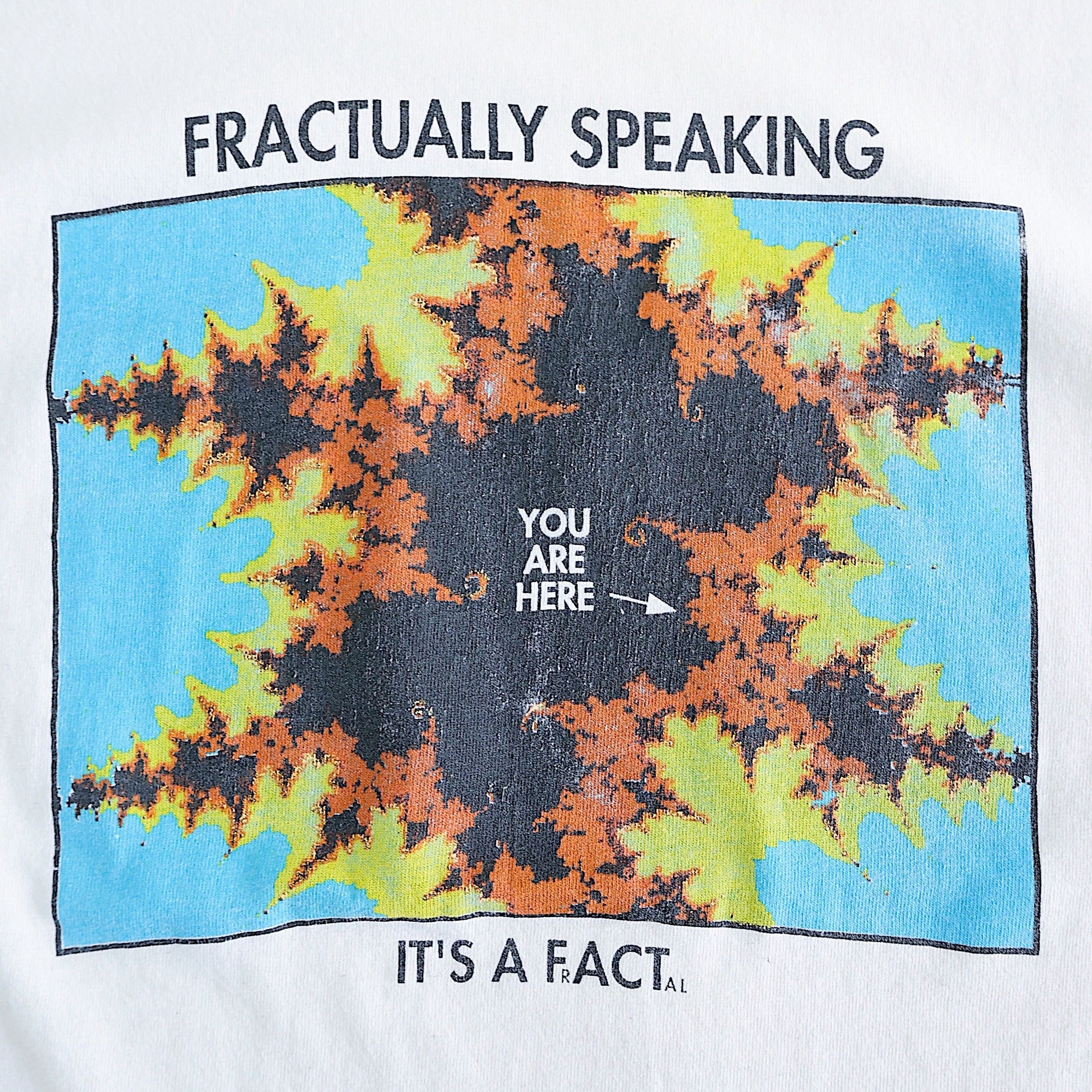 FRACTAL IT'S A FACT DESIGN ART TSHIRT | CLIMB SENDAI