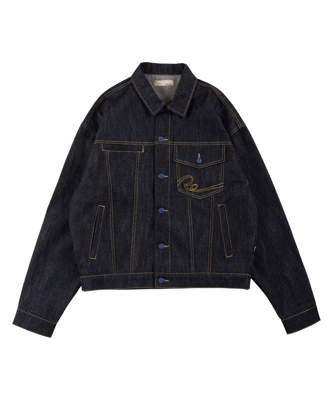 【#Re:room】VINTAGE DROP SHOULDER DENIM JACKET［REJ114］