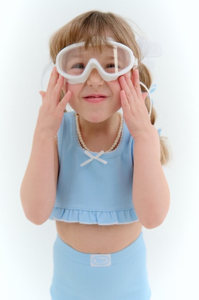 blue M［即納］Alice swim set/ chouchoushasha  26spring