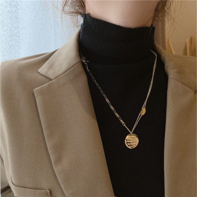 2wayプレートネックレス | BELINDA FASHION