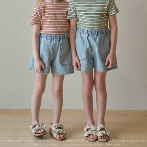 «sold out»«rosette» モノデニムパンツ