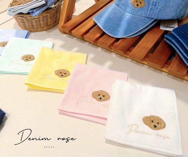 ワッペンハンカチ | DENIM ROSE
