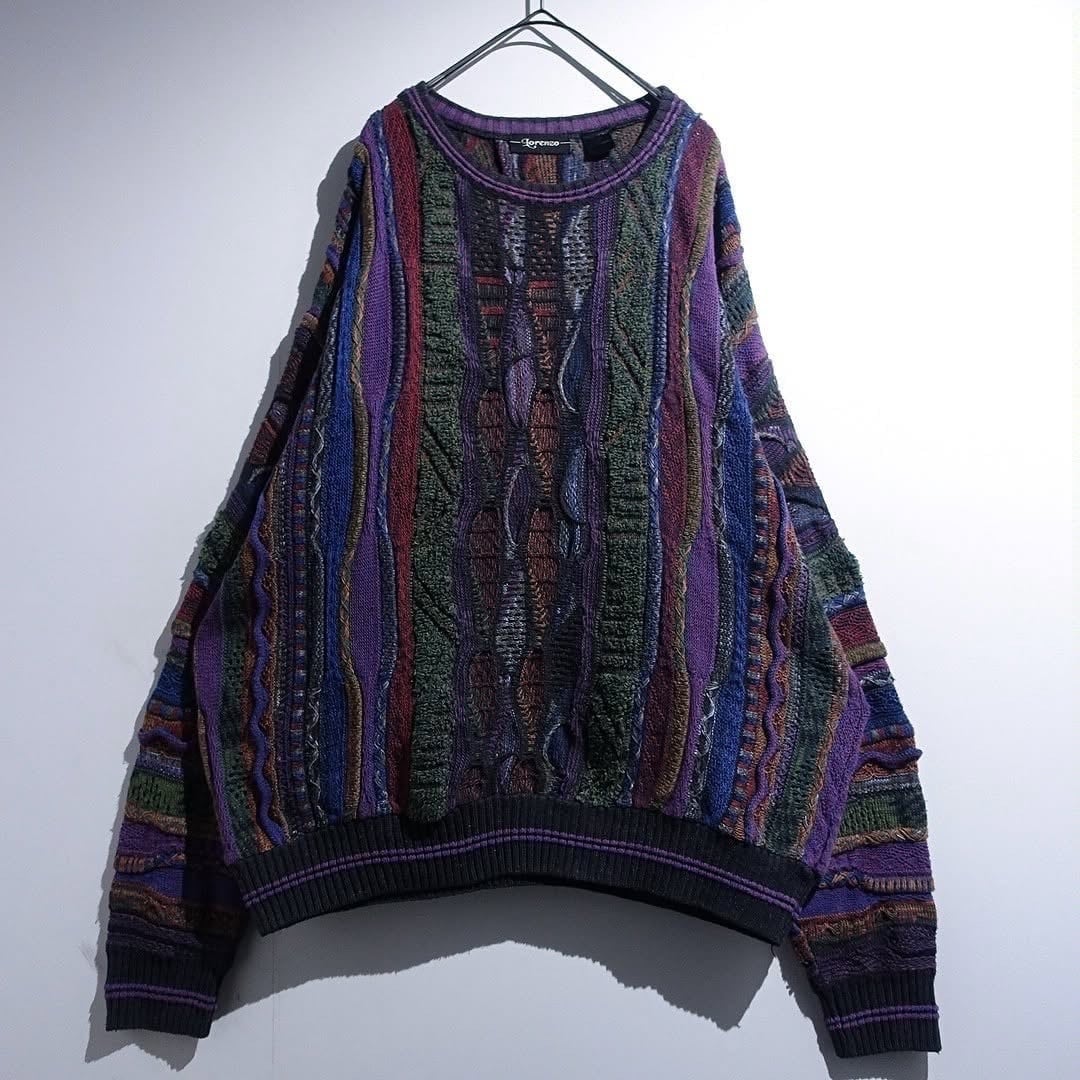 EURO Multicolor 3D Pattern Design Knit