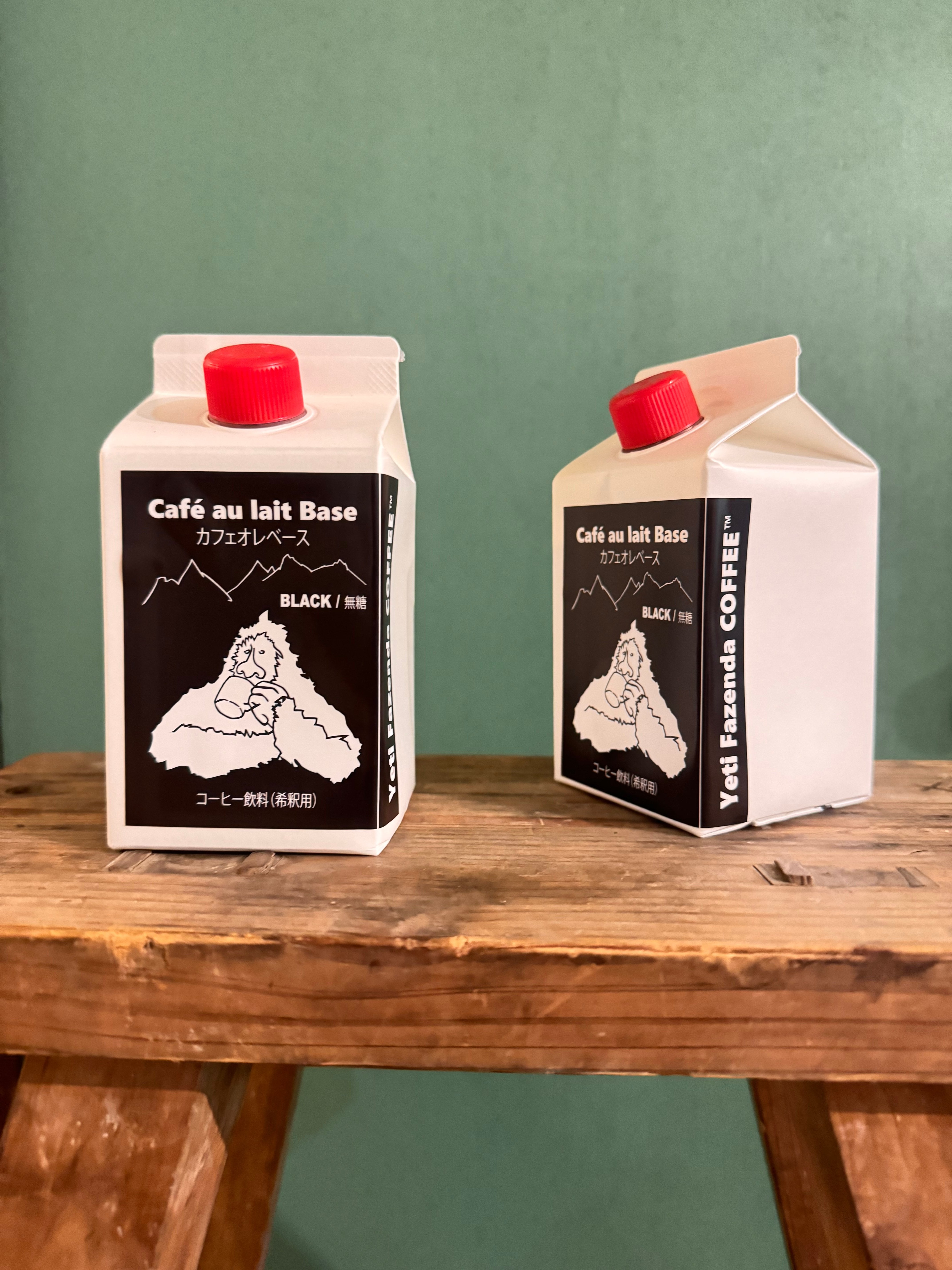 カフェオレベース 500ml 希釈タイプ BLACK無糖 | Yeti Fazenda COFFEE™︎