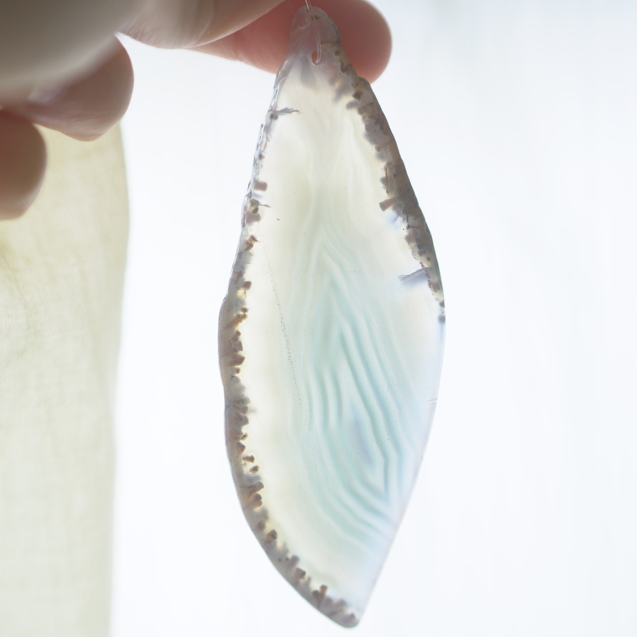 Crete Island 02 - アゲートヒーリングチャイム / Agate Sun Catcher Wind Chime 424