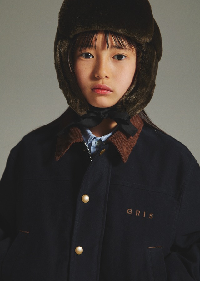 Trooper hat -F size ”DARK BROWN”