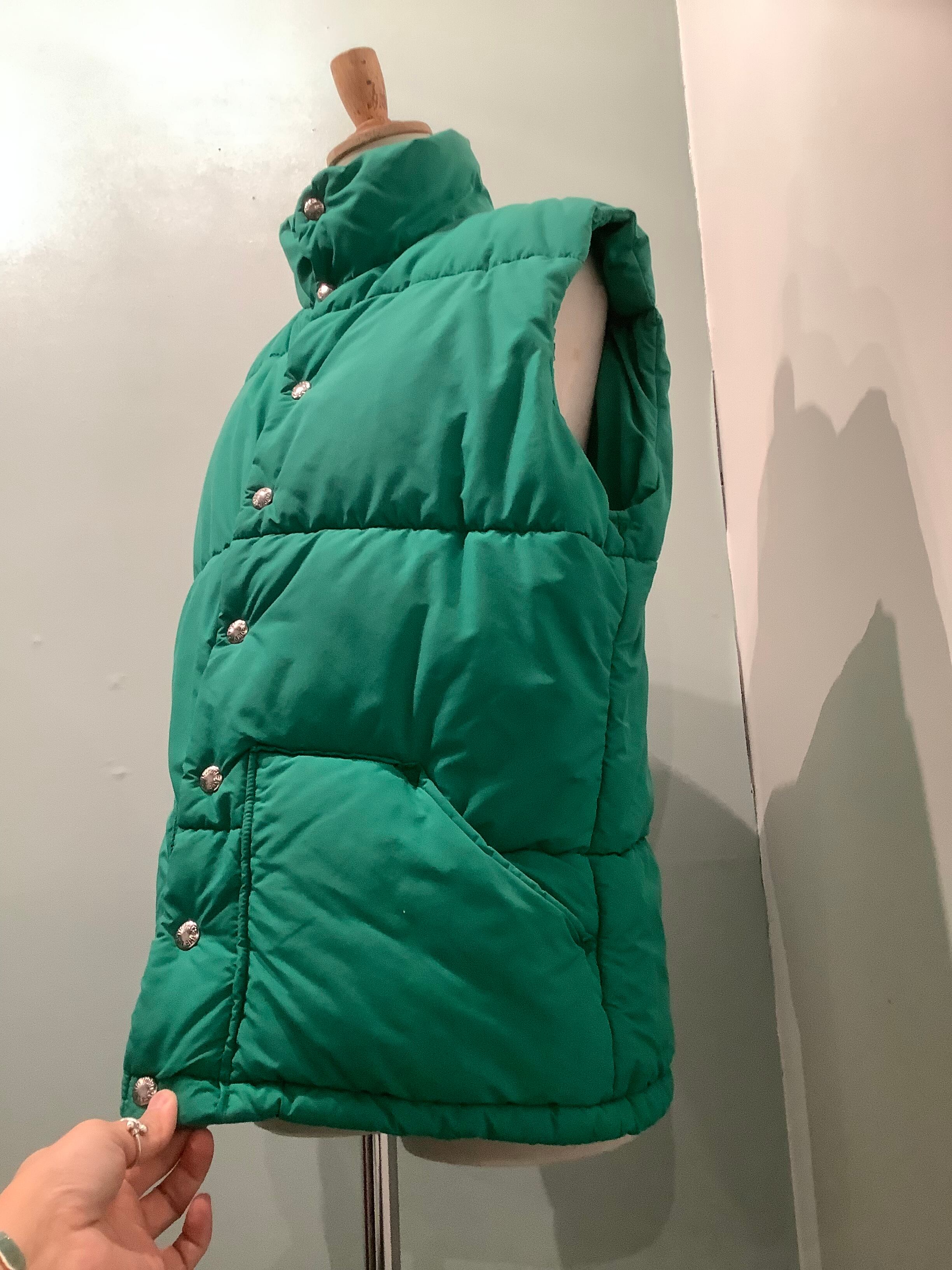 70s VINTAGE THE NORTH FACE 初期 茶タグ 緑 L 【公式通販】