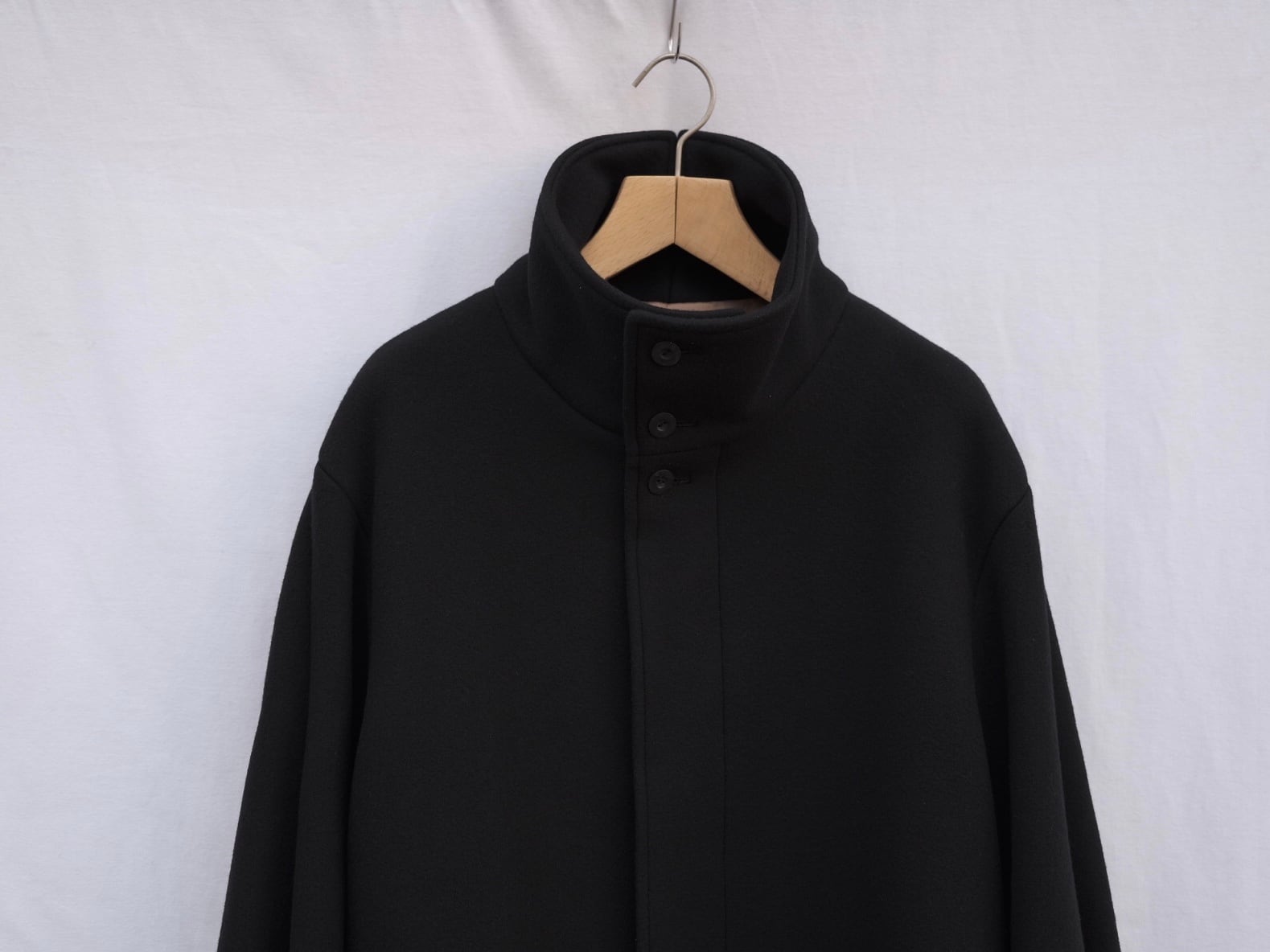 Ka na ta “ XM unmilitary coat “ Black | Lapel online store