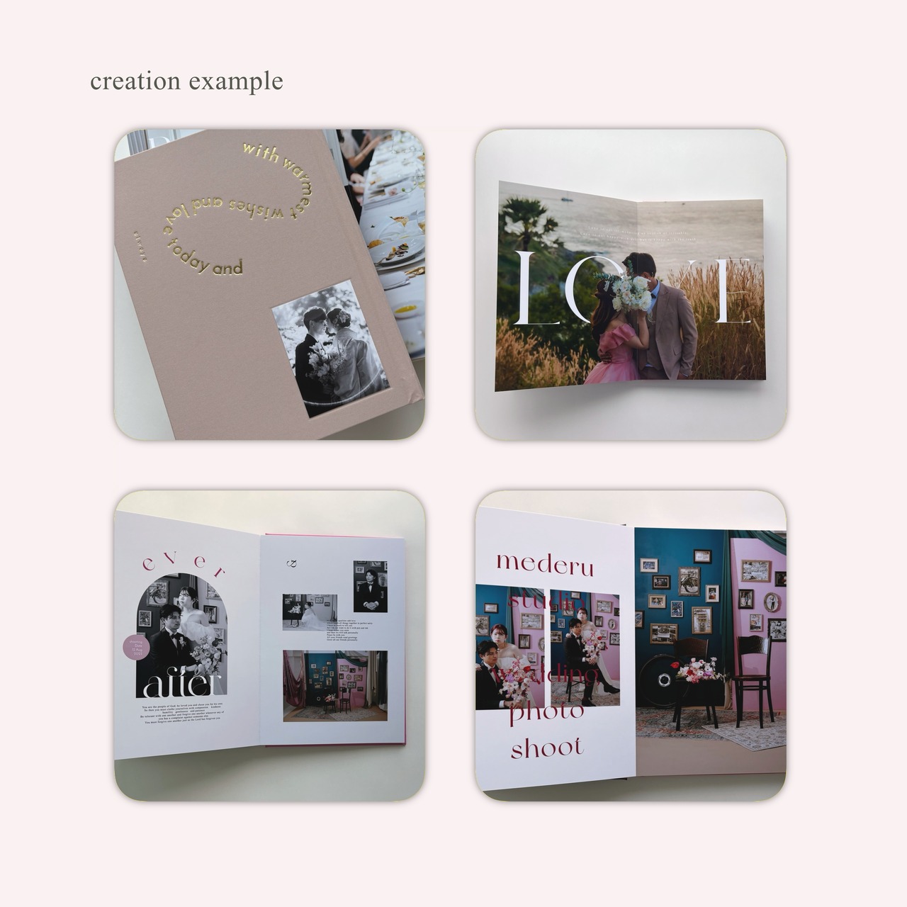 予約枠購入済の方専用:pre wedding album "guirlande"