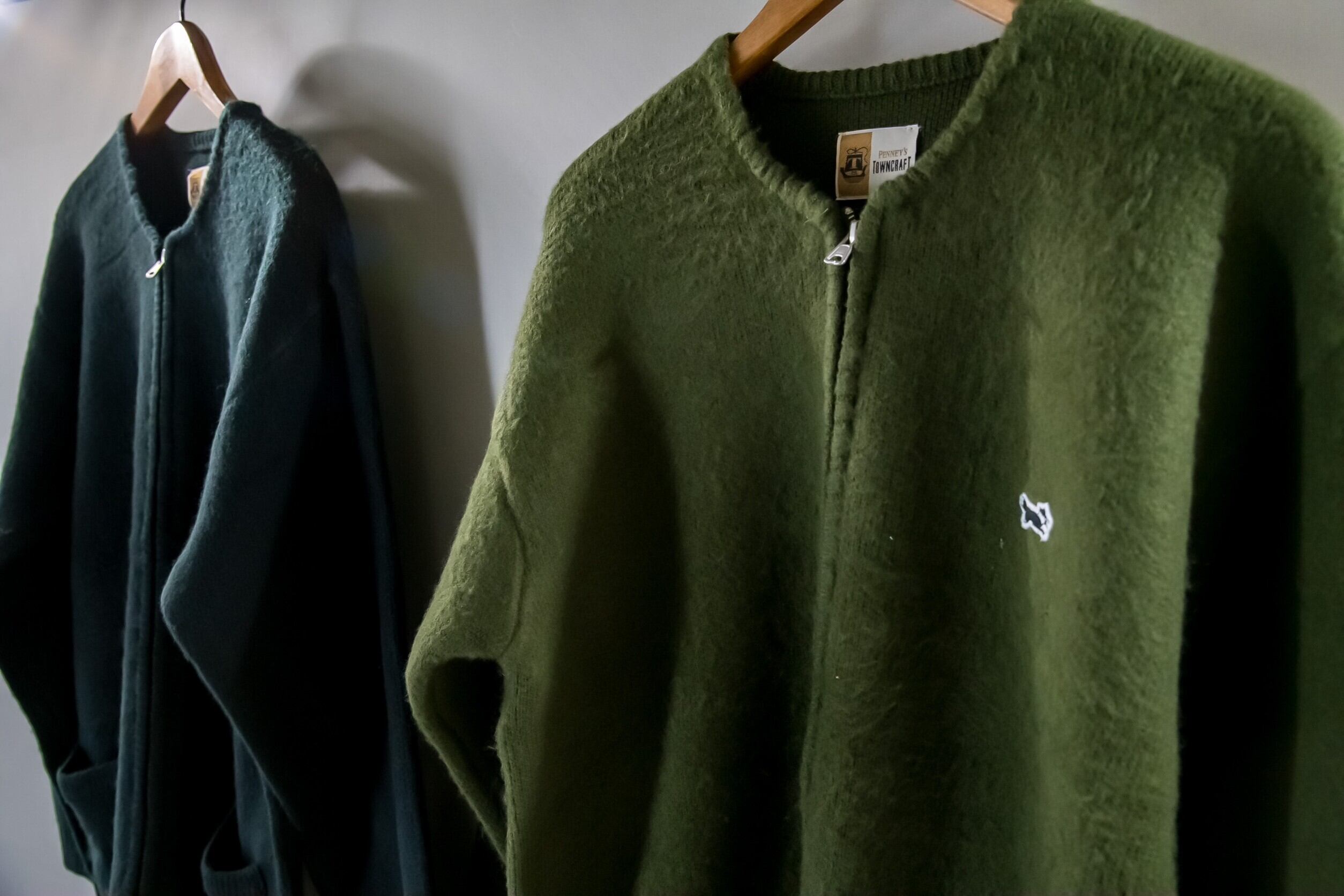 TOWN CRAFT×NUMBERNINE ジップアップクルーカーディガン | NOUVEL des