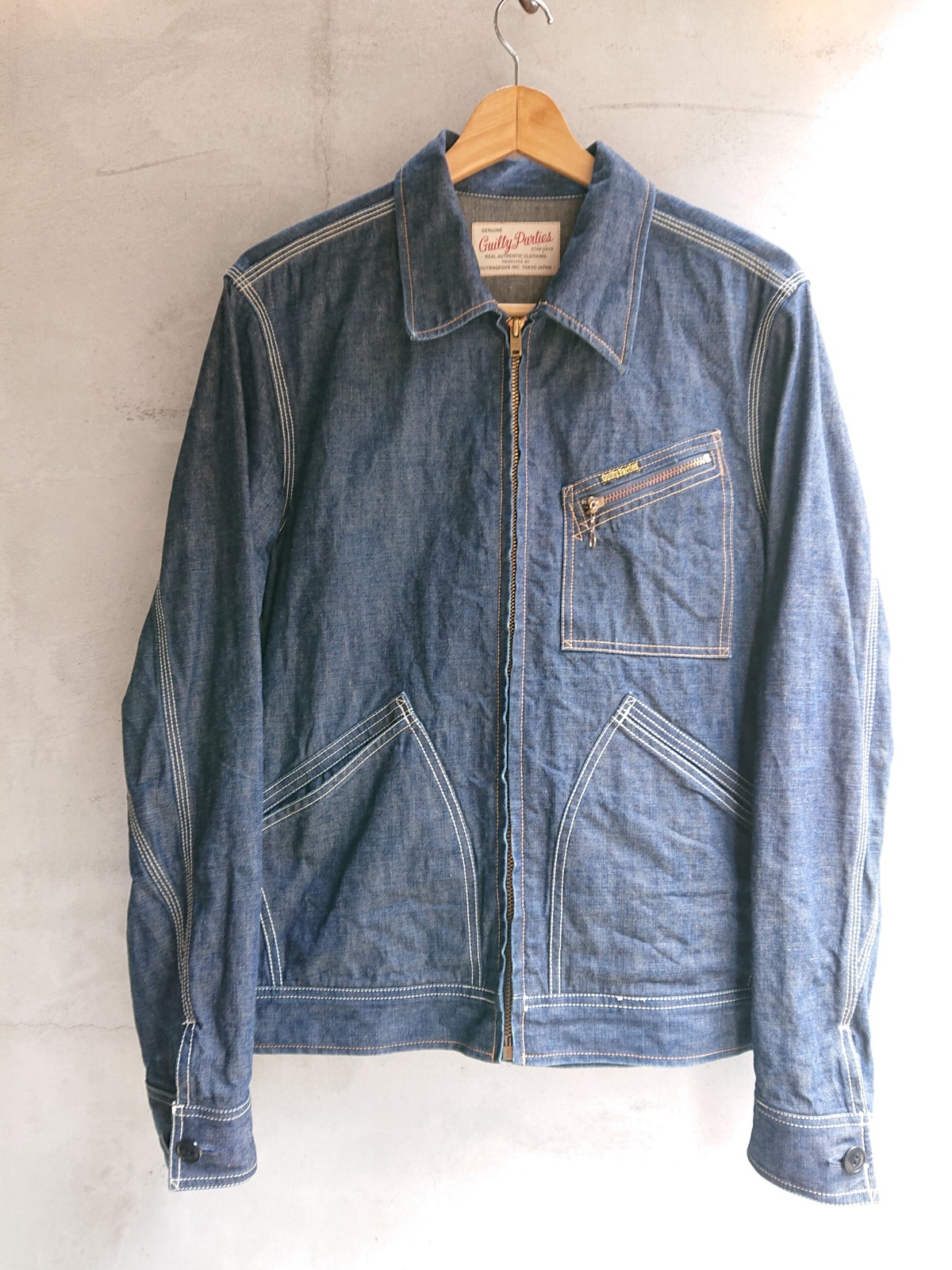 WACKO MARIA GUILTY PARTIES DENIM JACKET | BOW & ARROW WEB STORE