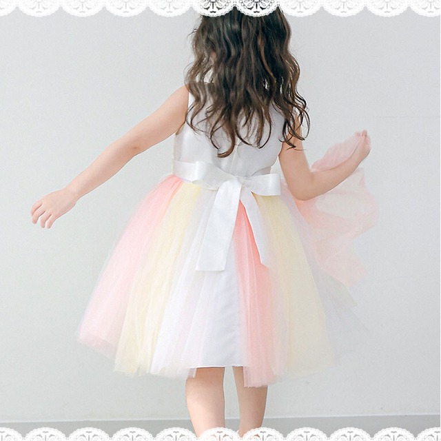 【宅配便】パニエ付き ドレス キッズ ふわふわ パニエ内蔵 高品質 ディアコロン オリジナル 子供 子ども 子供用 発表会 演奏会 dk097