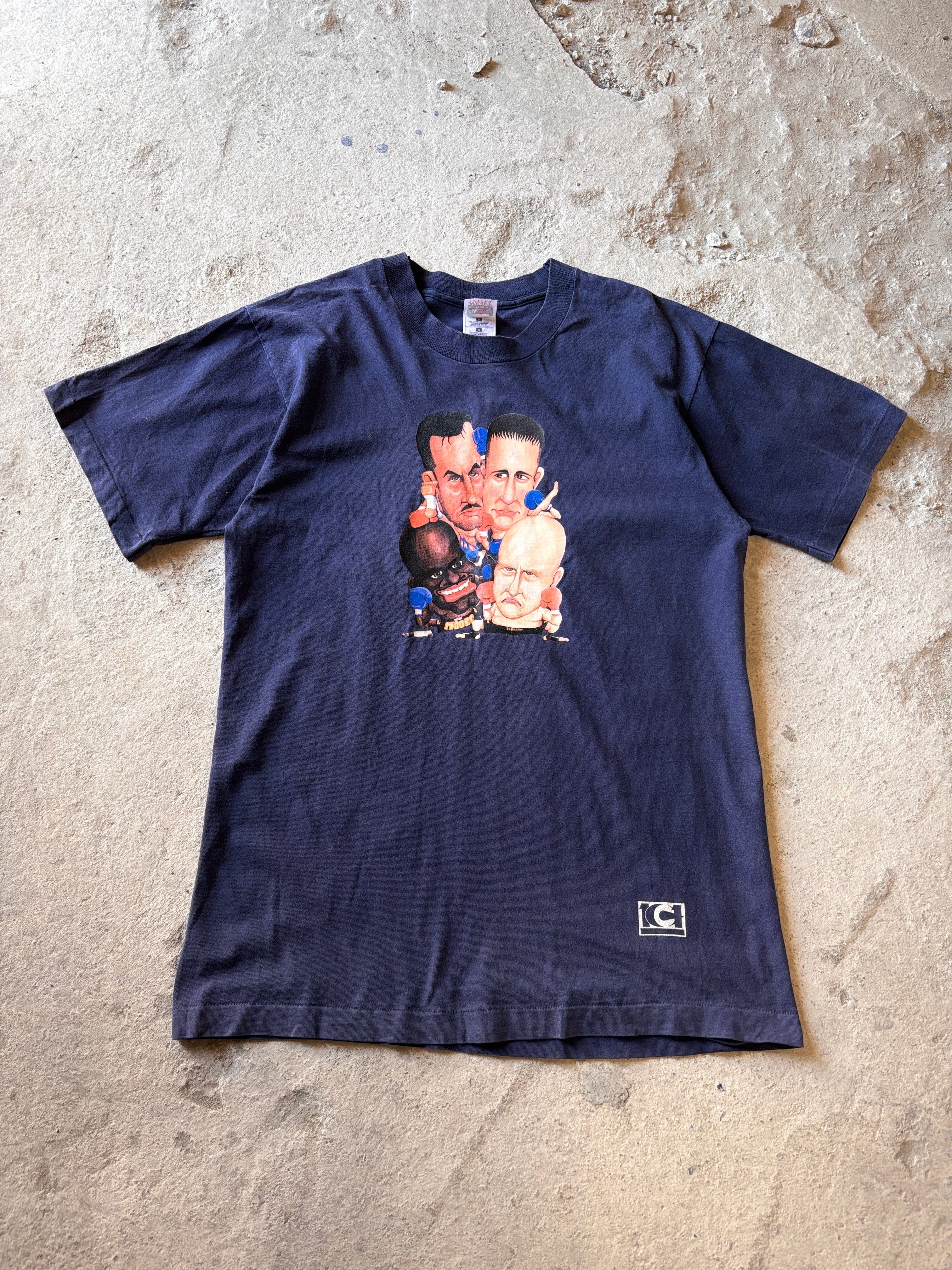 Andy Hug Vintage K1 Tシャツ Lサイズ　未使用 　￼ 90～00s K-1 print Tee/L/格闘家プリントTシャツ/アンディフグ