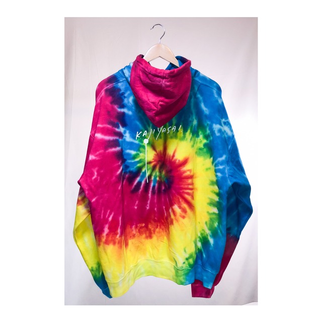 KAJIYASAI #12 Hoodie - Reactive Rainbow -