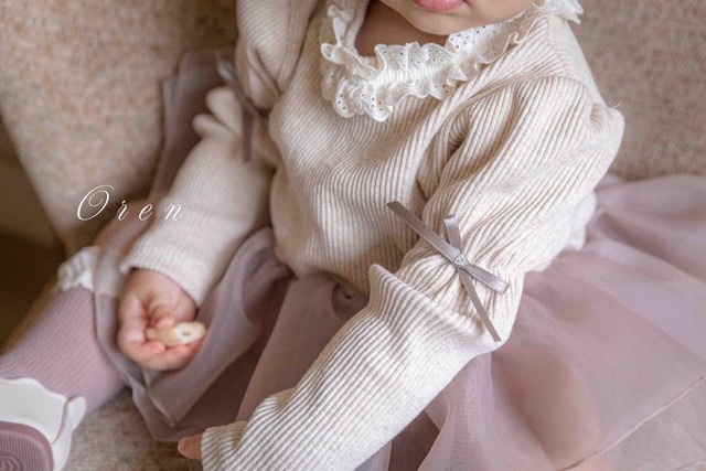 ラスト1 blackS【即納】<OREN>  Marinette organza suit