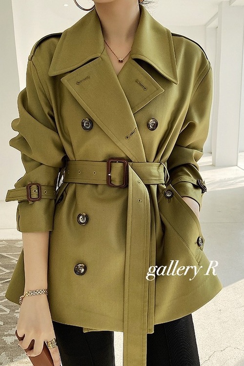 2021SS予約受付中★ショート丈　コート　ジャケット　春コート　春ジャケット★