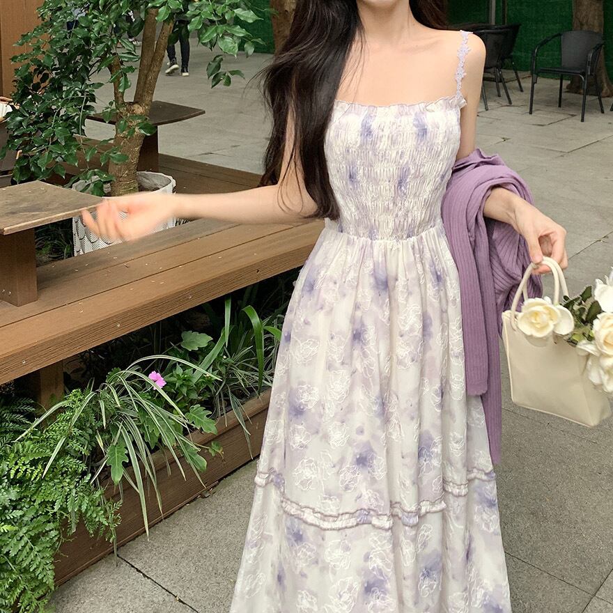 ゴスロリ通販 With U ファッション ロングワンピース キャミワンピ