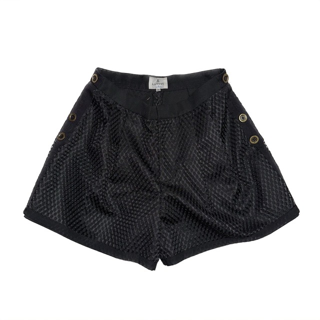 “LANVIN” mesh short pants