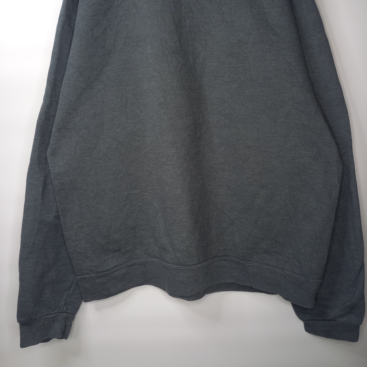 フルーツオブザルーム　クルーネック　スウェット　トレーナー　無地　グレー　M