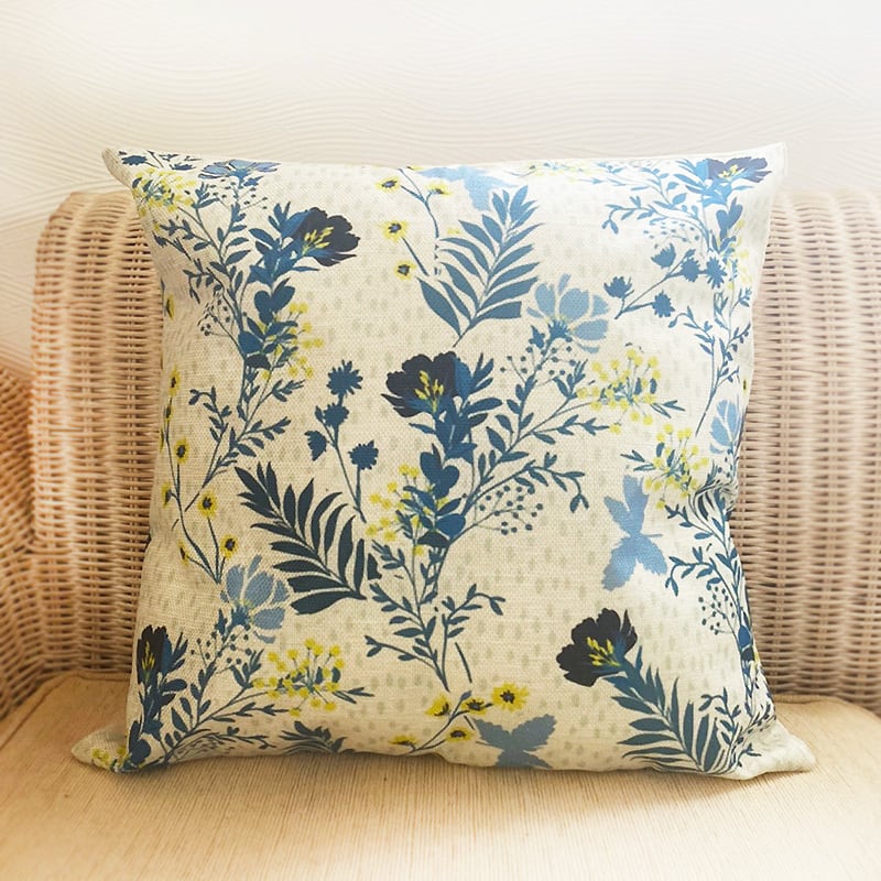 クッションカバー 刺繍 花柄 タッセル Morgan & Finch クッションカバー 刺繍 花柄 タッセル Morgan & Finch 【公式通販】