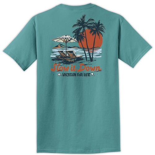 送料無料　USA  VFL  スポット商品　SLOW IT DOWN TEE