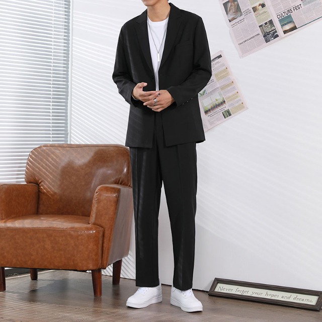 ASCLO Over Suit オーバースーツ セットアップ 韓国（ASCLO(エジュクロ 