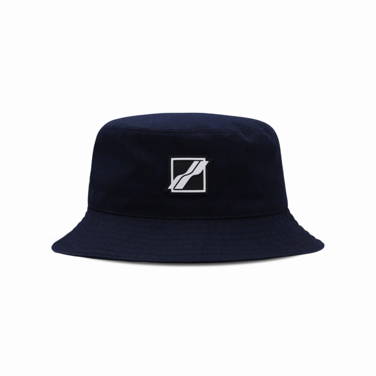 WE11DONEBLACK SQUARE LOGO BUCKET HATBLACK - 1