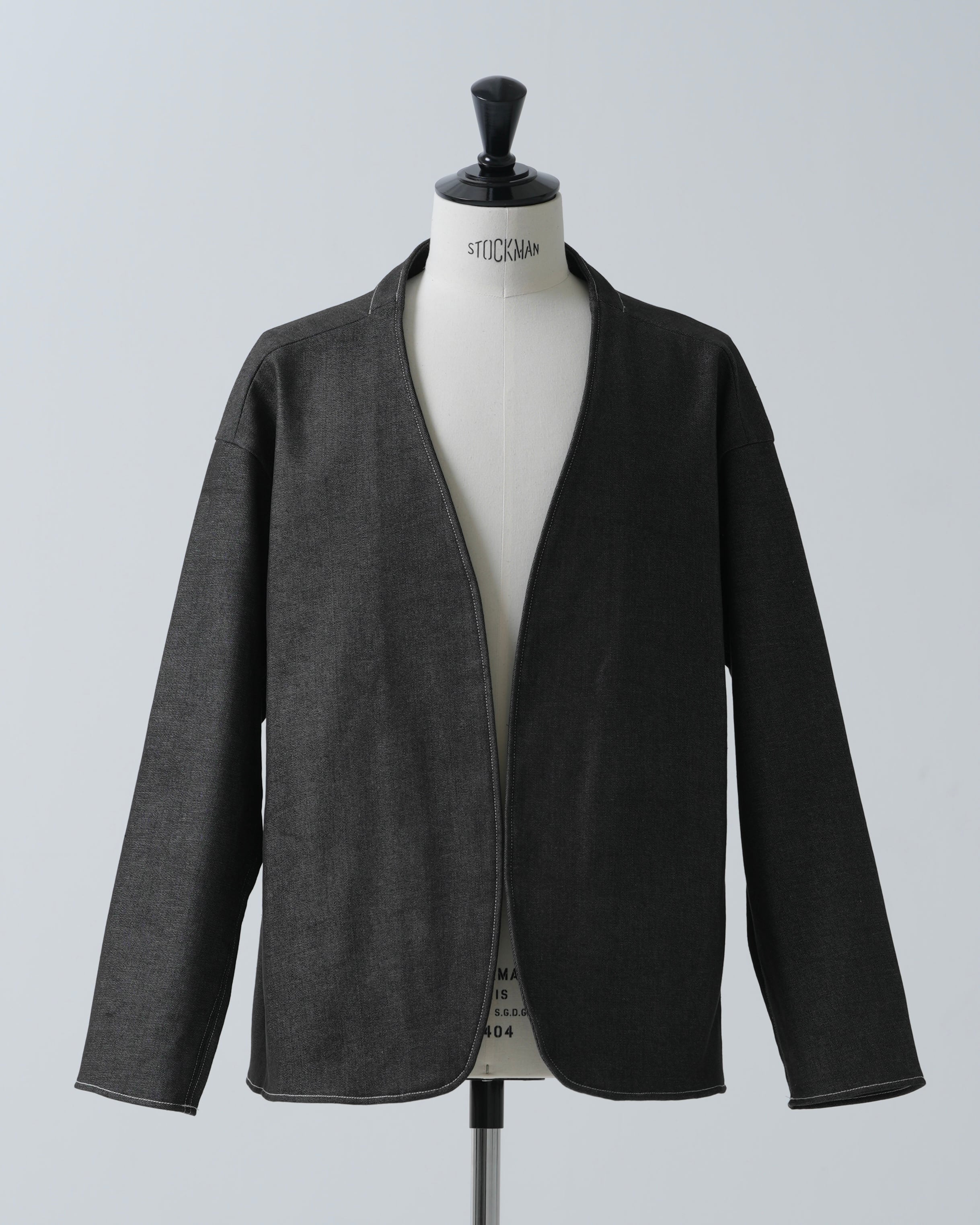 新品未使用　suavele ノーカラージャケット 即納】【ノーカラー】【SV-0204】 | SUAVELE