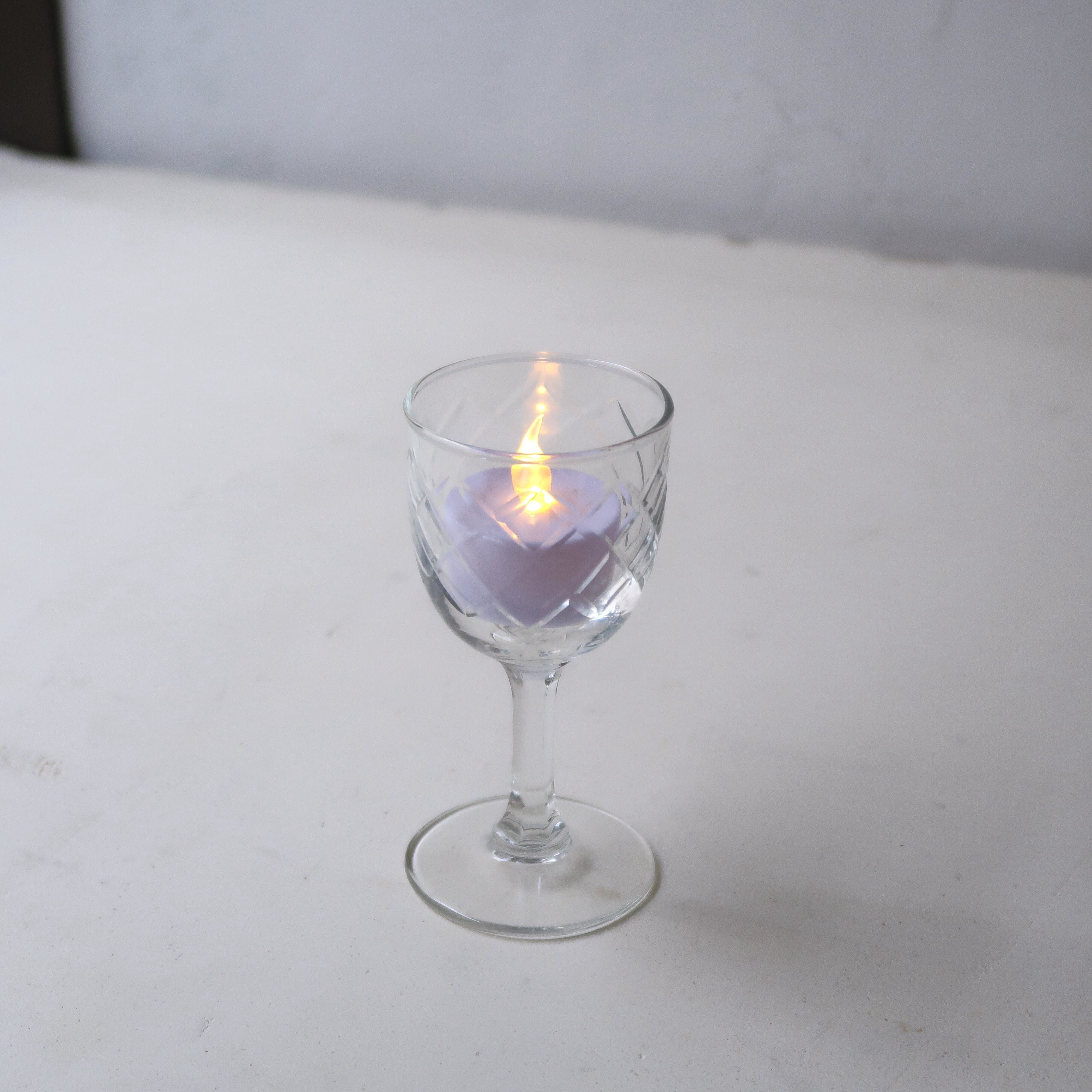 ミニグラスのキャンドルホルダー | SUISUI