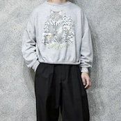 Lynx print sweat