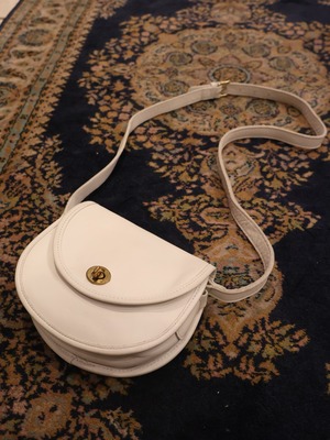 OLD COACH leather shoulder bag【1772】