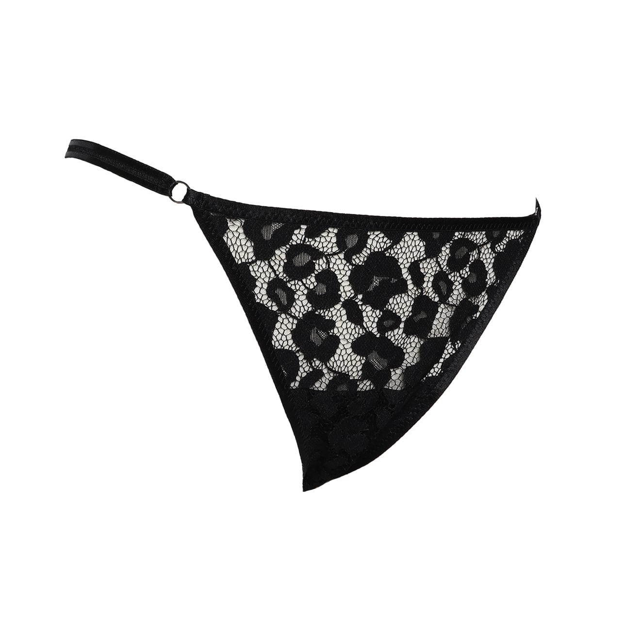 「Contract Dispute」Leopard lace shorts