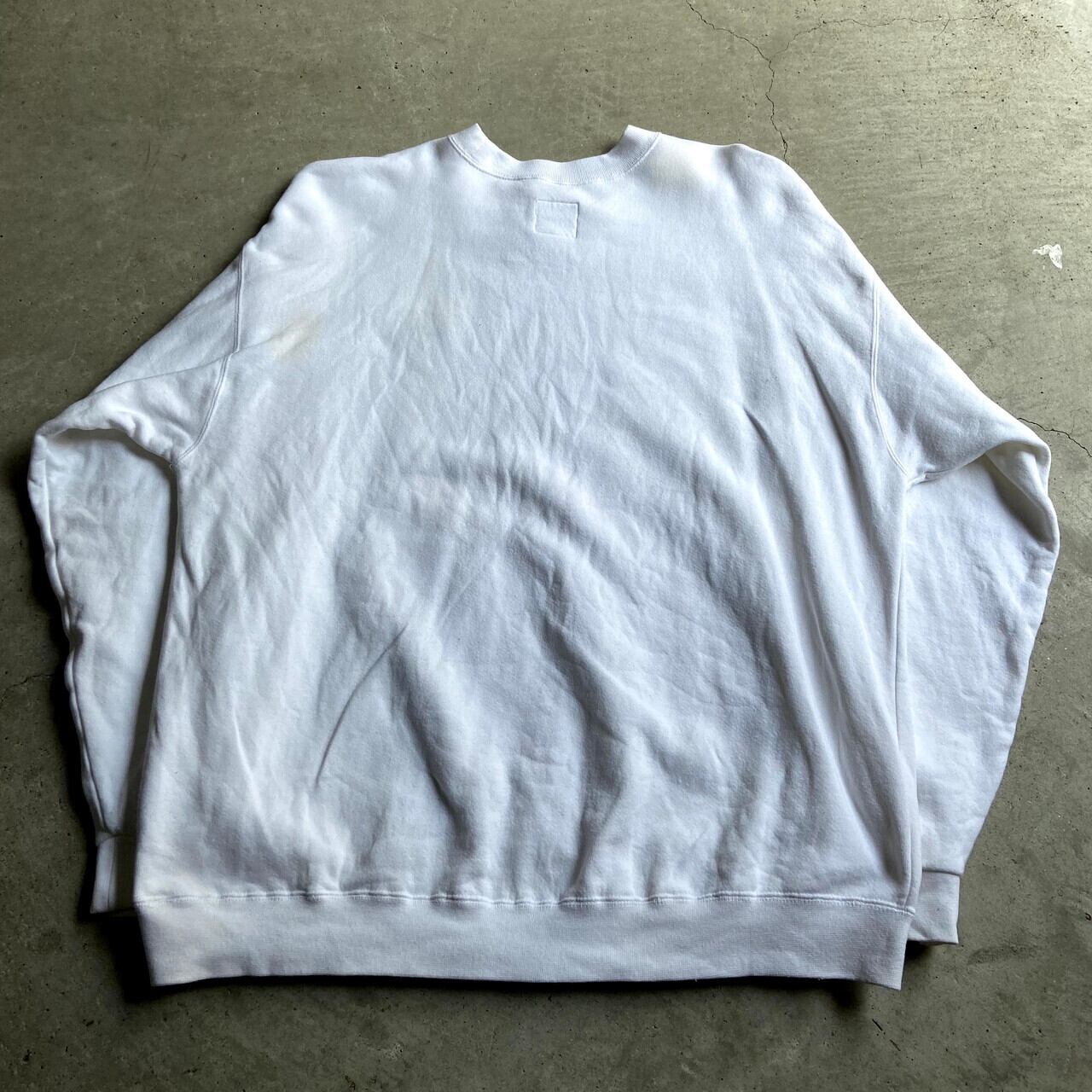 ビッグサイズ 90年代 NIKE ナイキ スウォッシュ ロゴ 刺繍 スウェット  