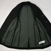 カシミヤ混 Brooks Brothers ブルックスブラザーズ イタリア製生地 ウール コート 2 /レディース/グリーン系