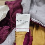フラダンス 衣装 ALOHA STANDARDS アロハスタンダード ワンピース ドレス パープル系 ベロア レース フリル 花柄 紫 黄 白 かわいい ダンス衣装 日本製 ノースリーブ 袖なし ハワイアン アロハ おしゃれ イエロー系 ホワイト系