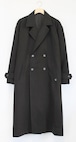 【11月28日入荷予定:予約可能商品】Double Long Coat Black