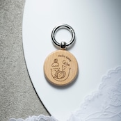 meetsオリジナル 木製 パタニティマーク