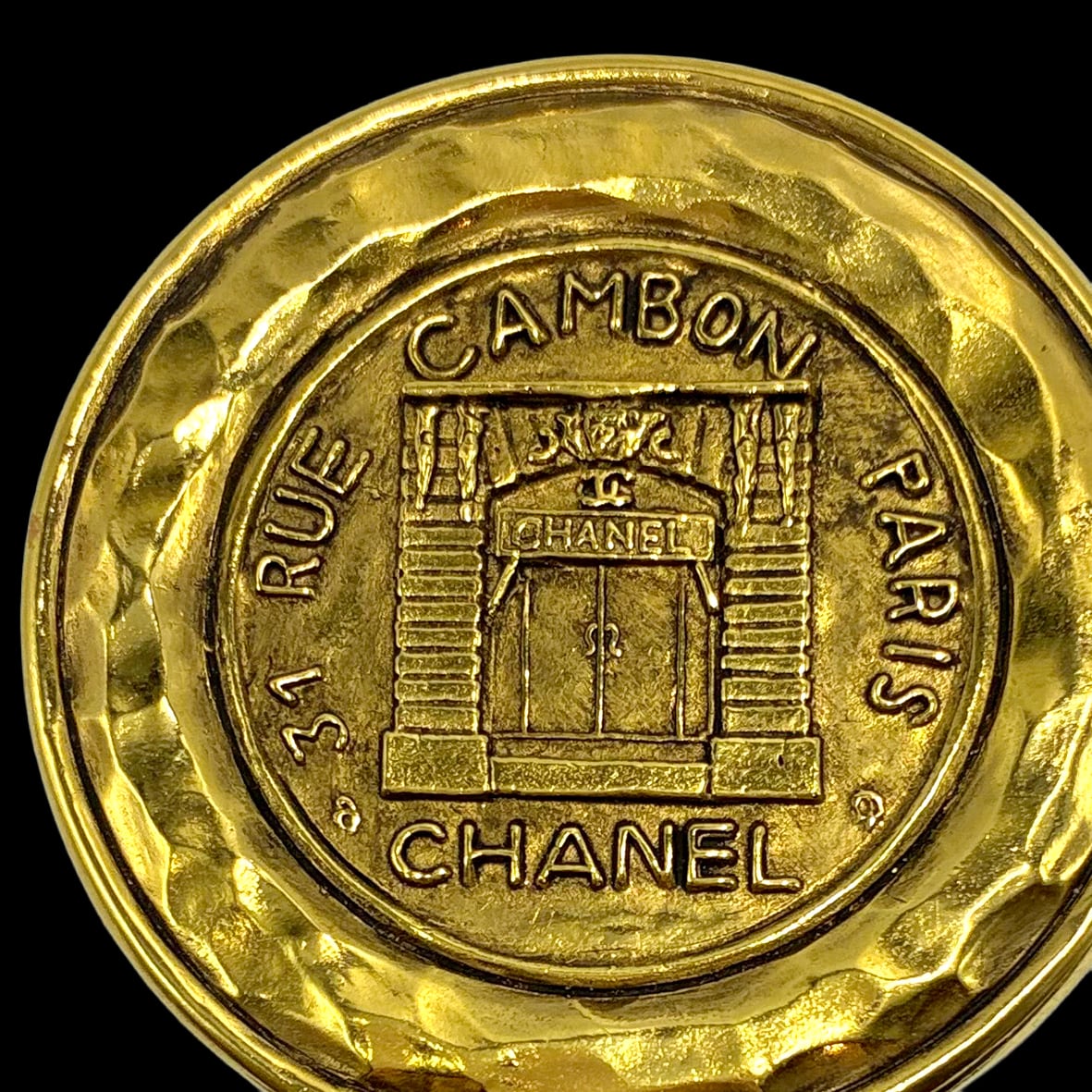 CHANEL シャネル ヴィンテージ ブローチ 31 RUE CAMBON 620614