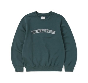 [THISISNEVERTHAT] Arch-Logo Crewneck Indigo 正規品 韓国ブランド 韓国ファッション 韓国代行 ディスイズネバーザット THISIS NEVERTHAT