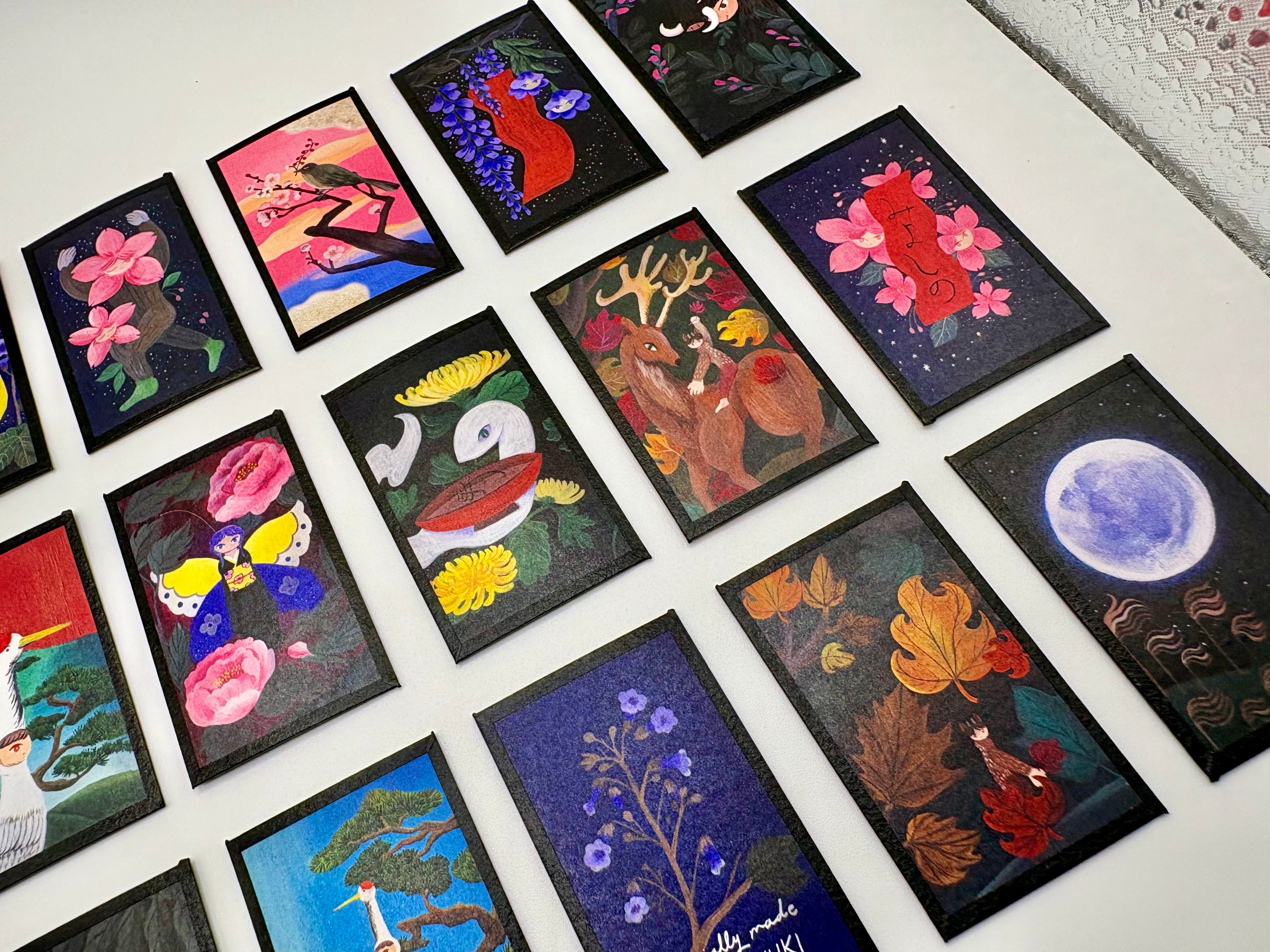 京都アート花札】現代作家コラボ｜飾る伝統工芸、空間を彩る和モダン