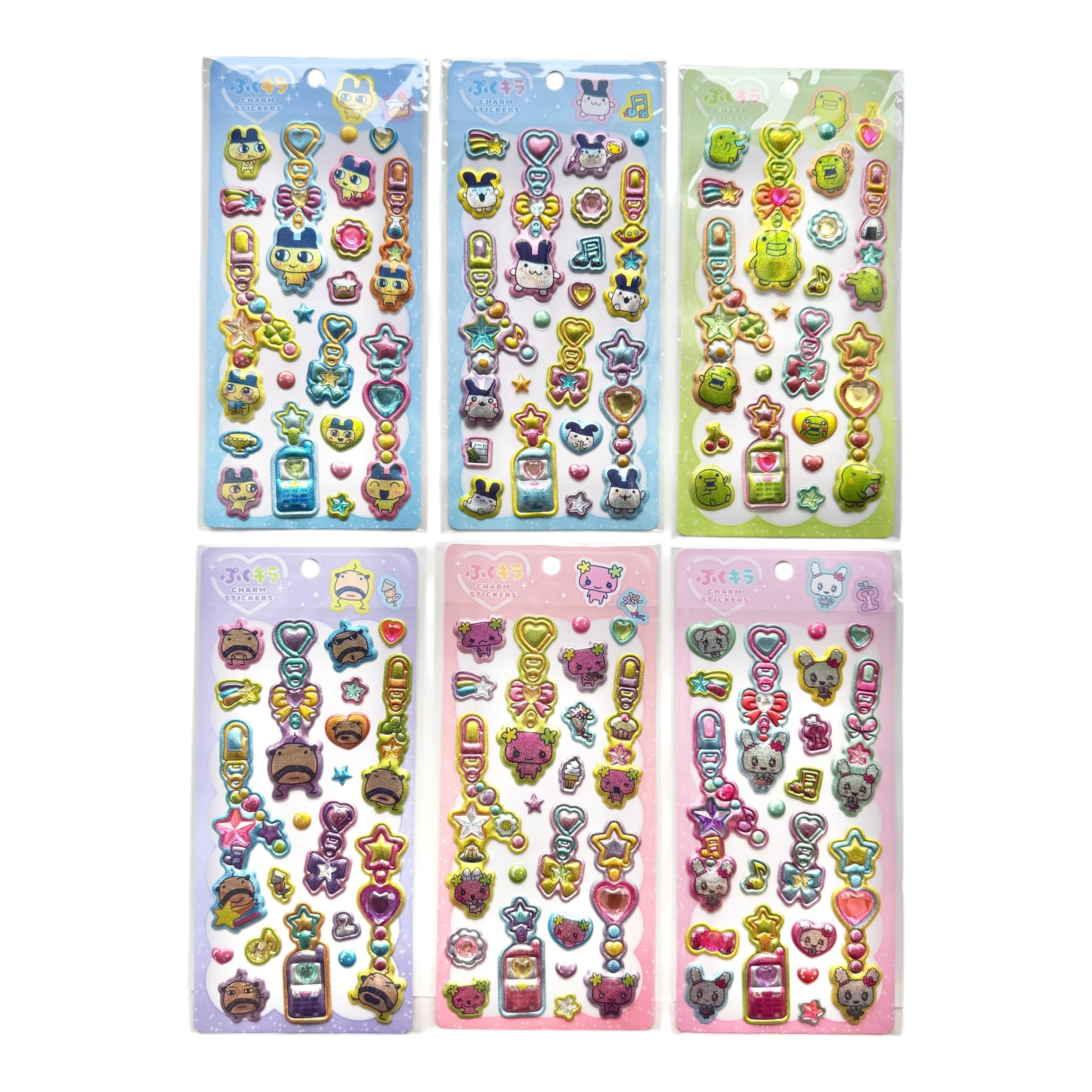 たまごっち ぷくキラチャームステッカー | Jewelie